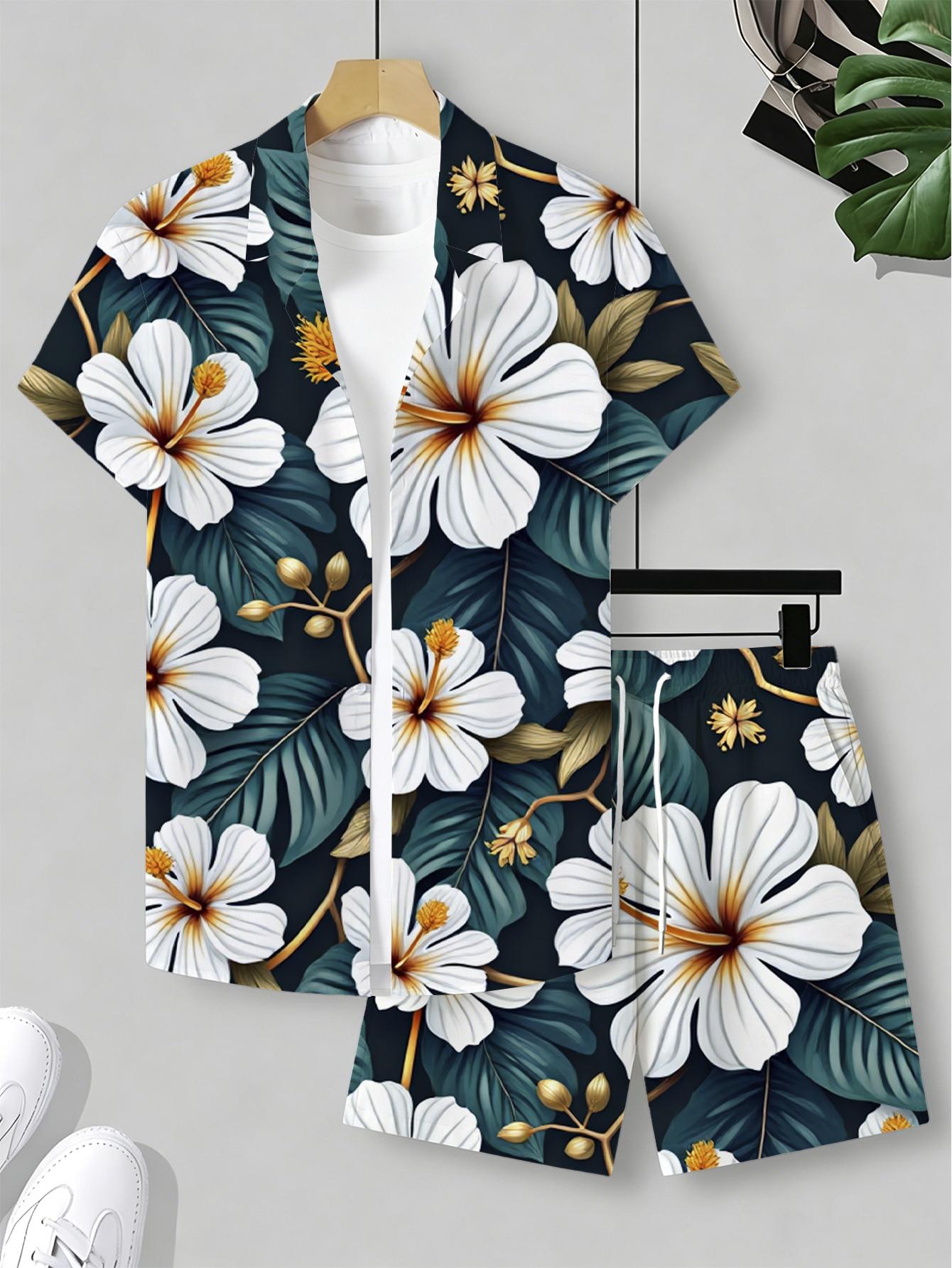 Summer Clothing Sets Men - Men's Shirt Sets 2026 Spring/Summer 3D