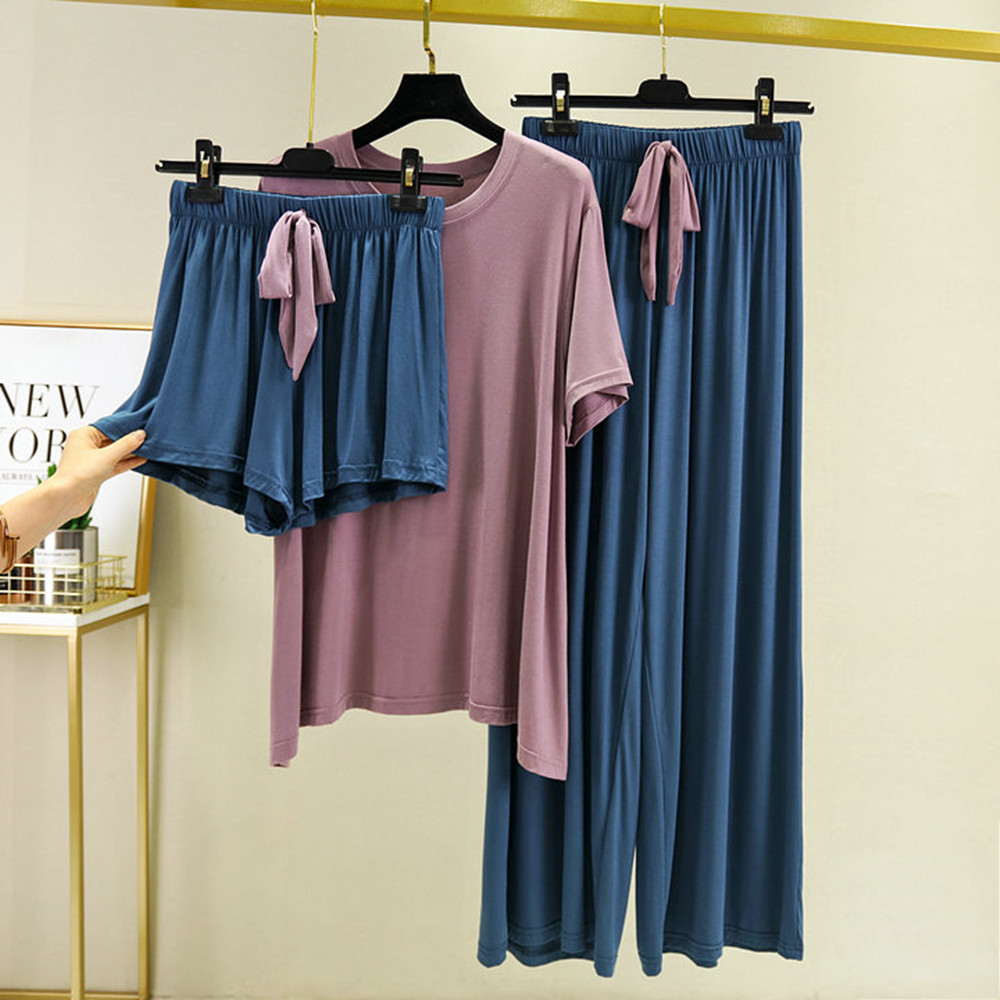 Summer House Clothing - Fdfklak Short-Sleeved Shorts + Trousers Women