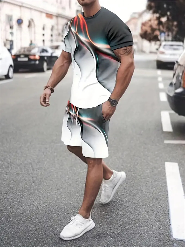 Men Women Gradient Texture T-s - Summer Clothing Women recension och pris