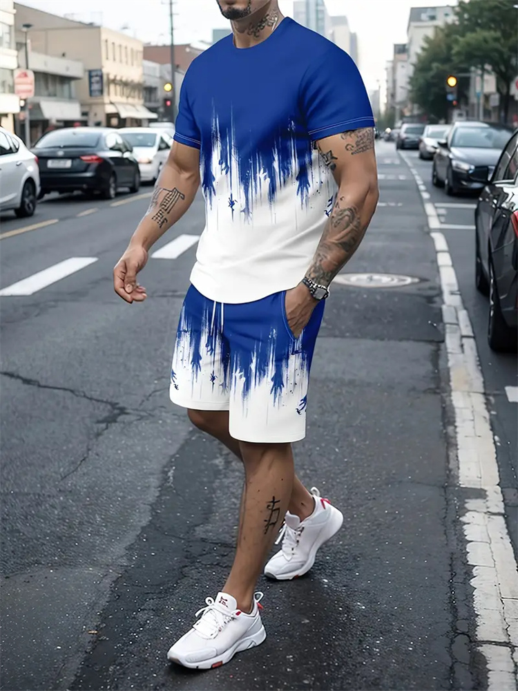 Men Women Gradient Texture T-s - Summer Clothing Women recension och pris