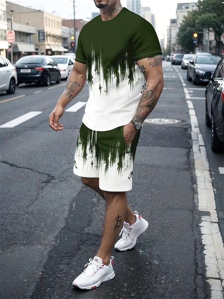 Men Women Gradient Texture T-s - Summer Clothing Women recension och pris