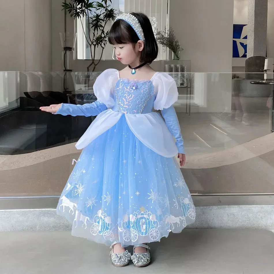 Cinderella Princess Cosplay Dr - Summer Clothing Kids recension och pris