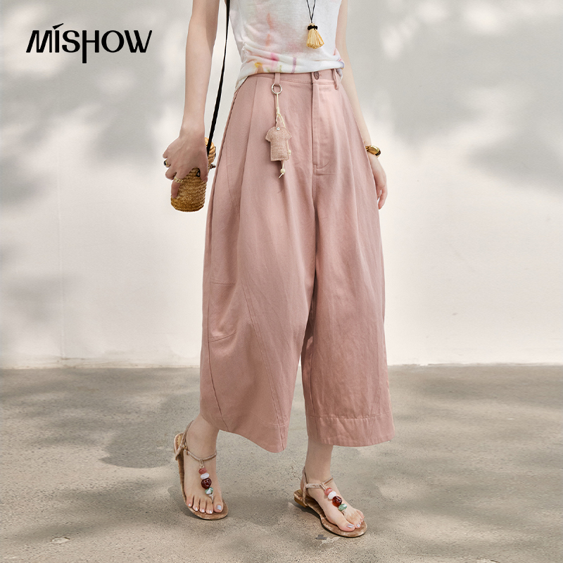 MISHOW Fashion Pink Elegant Dr - Palazzo Pant Wide recension och pris