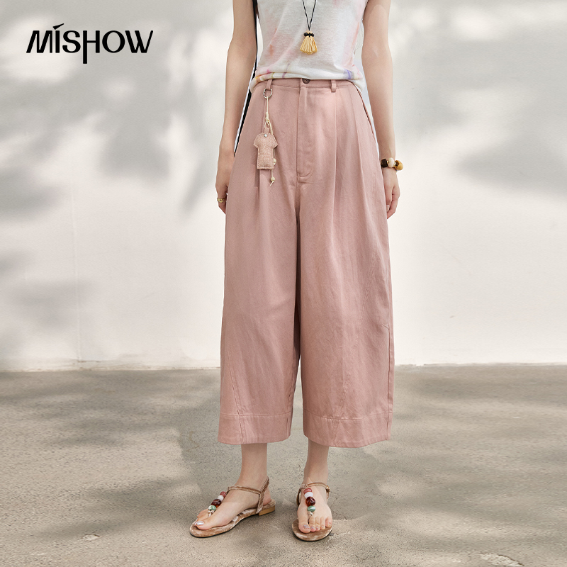 MISHOW Fashion Pink Elegant Dr - Palazzo Pant Wide recension och pris