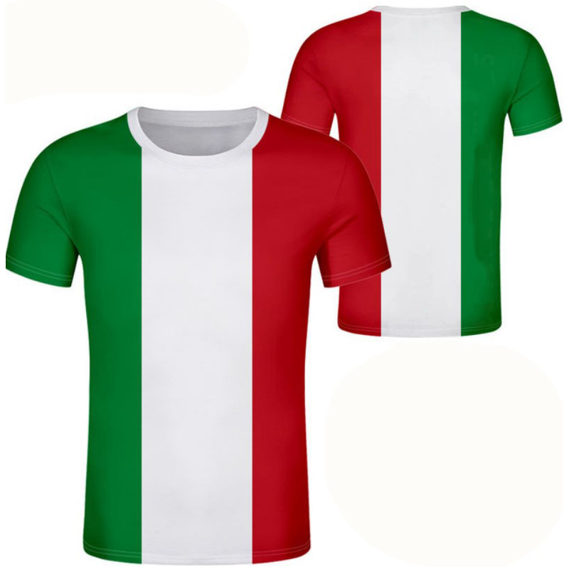 Italy T-Shirts Italian Flag 3D - Summer Clothing Italy recension och pris