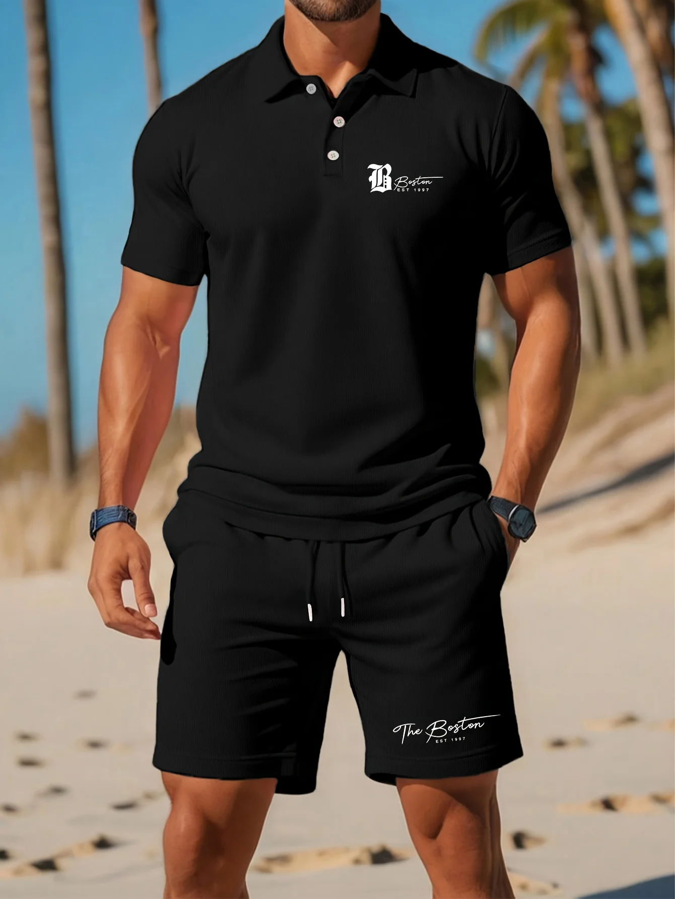 Summer New Men's Polo Shirt Se - Summer Clothing Men Fashion recension och pris