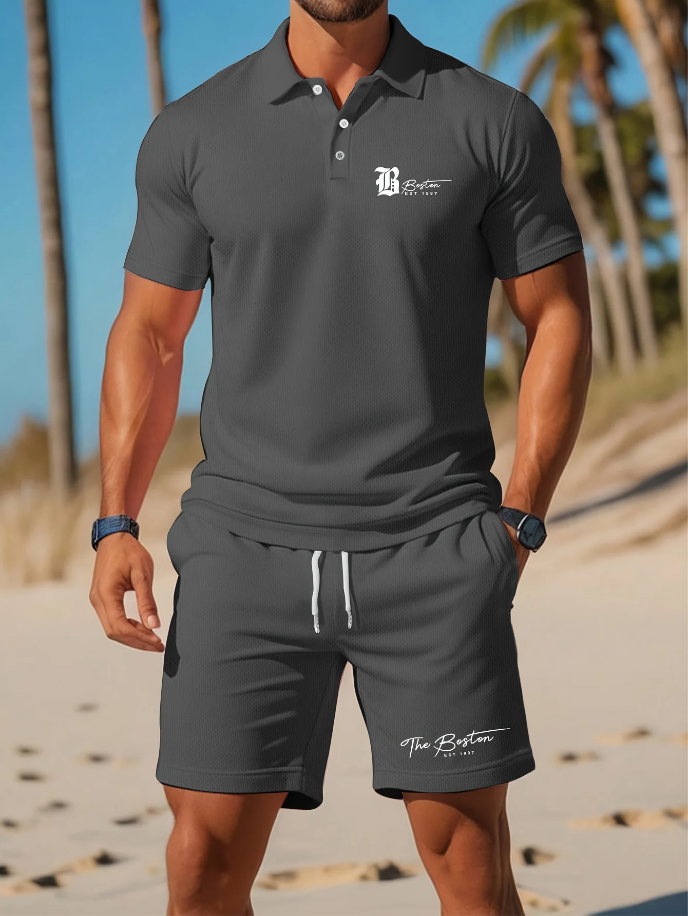 Summer New Men's Polo Shirt Se - Summer Clothing Men Fashion recension och pris