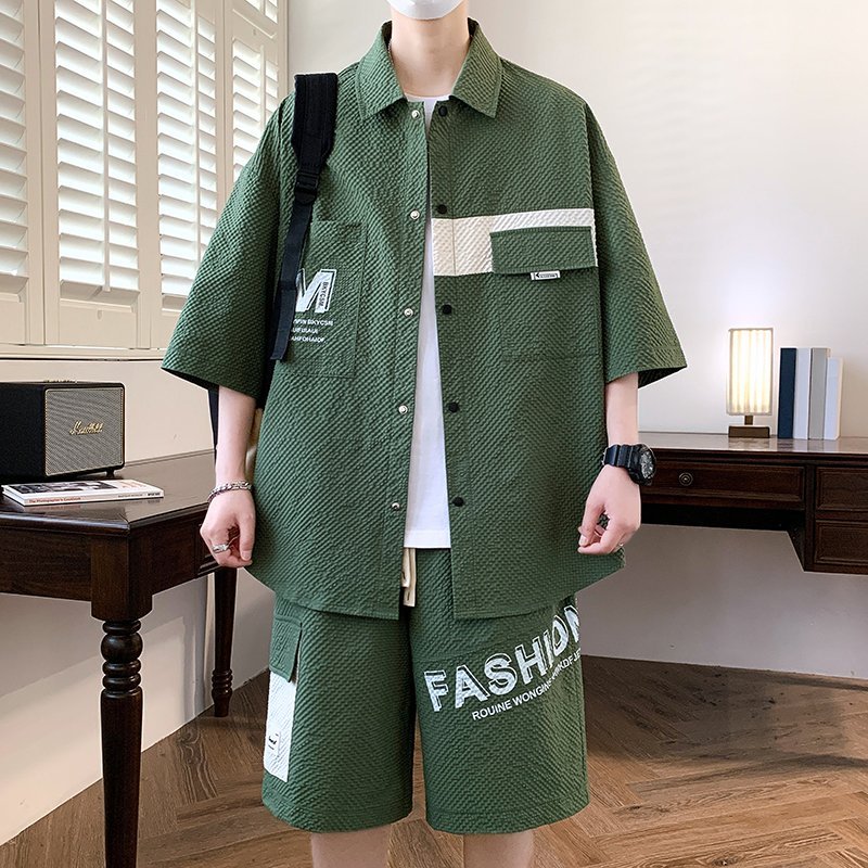 Fashion Men's Sets Top Shirts  - Summer Clothing Men Fashion recension och pris