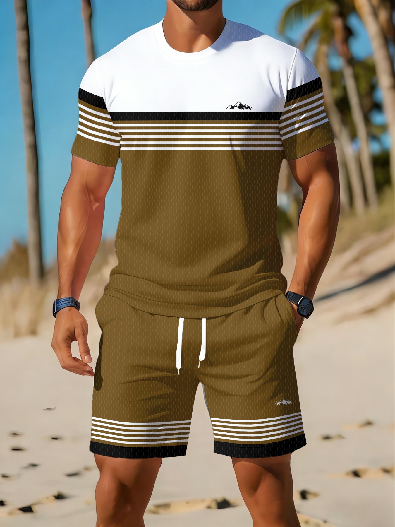 Casual Holiday Beach Men's T-s - Summer Clothing For A Beach recension och pris