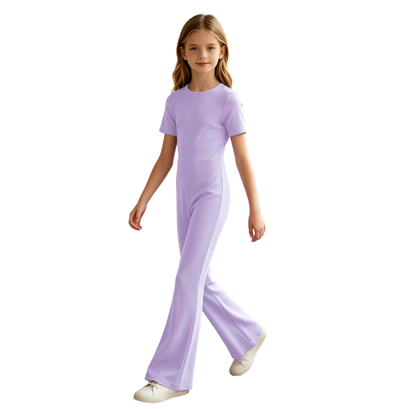 Kids Girls Casual Solid Color  - Summer Clothing Kids recension och pris