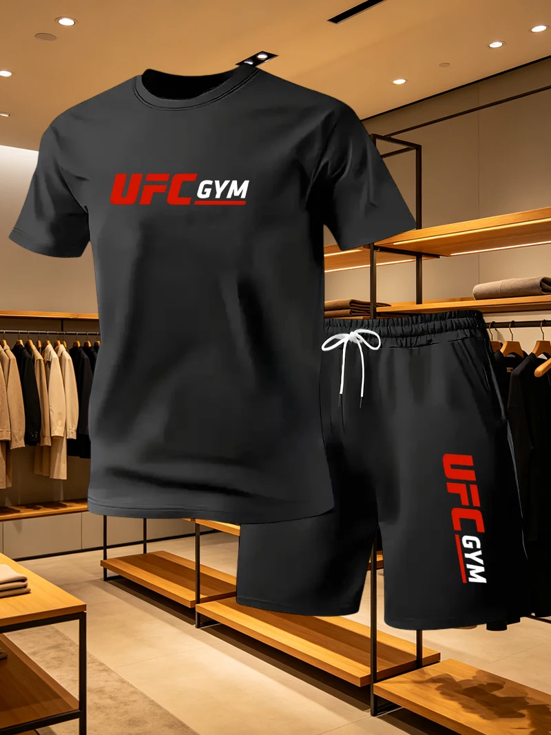 Men's Fashion T-shirt Shorts U - Summer Clothing Men Fashion recension och pris