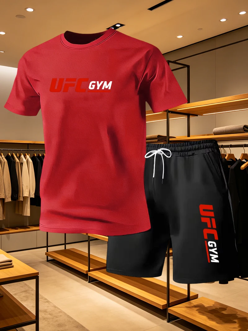 Men's Fashion T-shirt Shorts U - Summer Clothing Men Fashion recension och pris