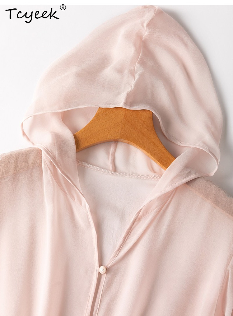 Tcyeek 100% Real Mulberry Silk - Summer Clothing Women recension och pris