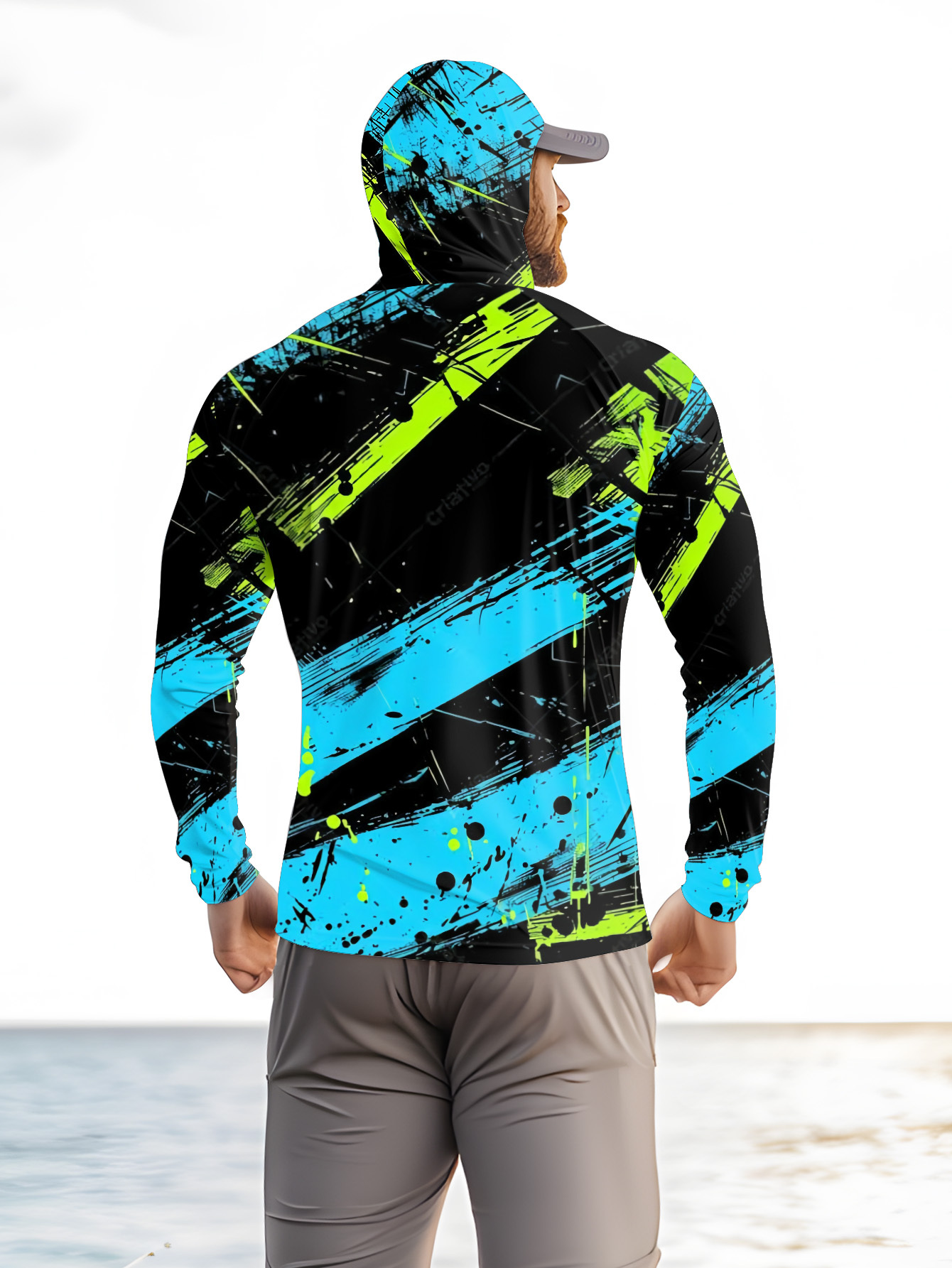 Fishing Hoodie Men Long Sleeve - Summer Clothing Mens recension och pris
