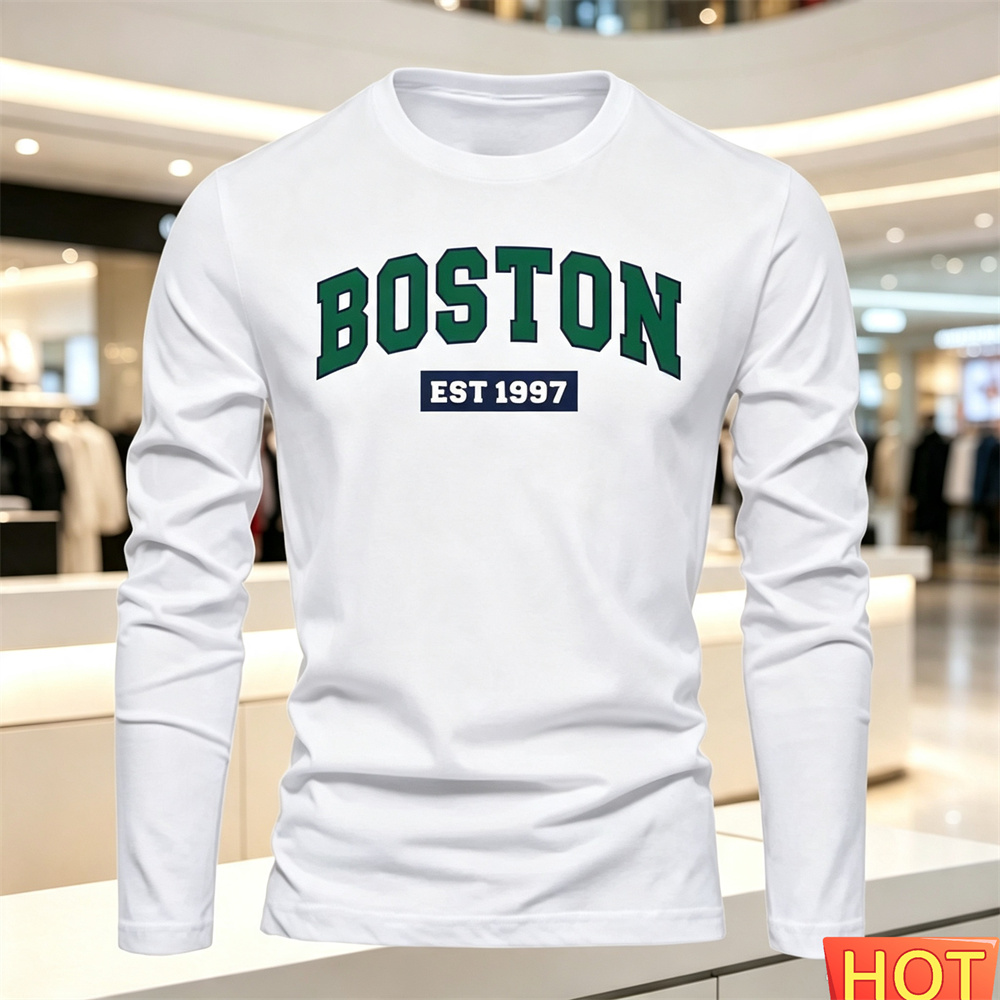 Autumn Summer Men's long sleev - Summer Clothing Men Fashion recension och pris
