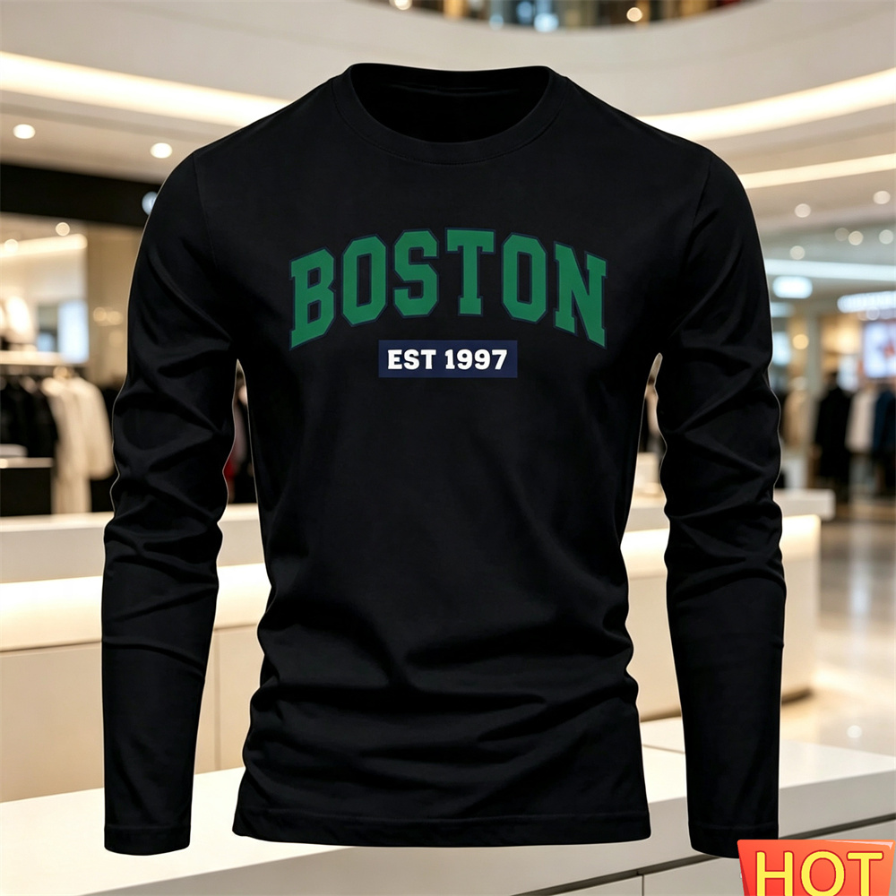 Autumn Summer Men's long sleev - Summer Clothing Men Fashion recension och pris