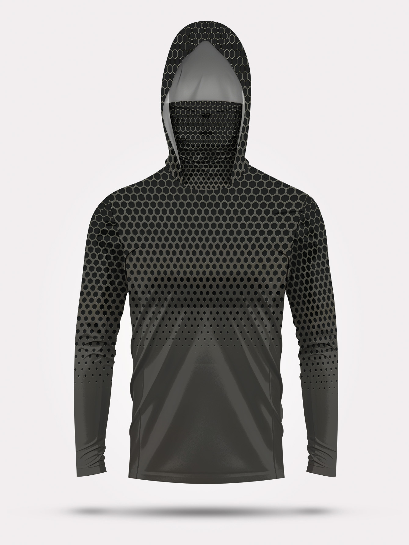 Men Hood Fishing Shirt long sl - Summer Clothing Mens recension och pris