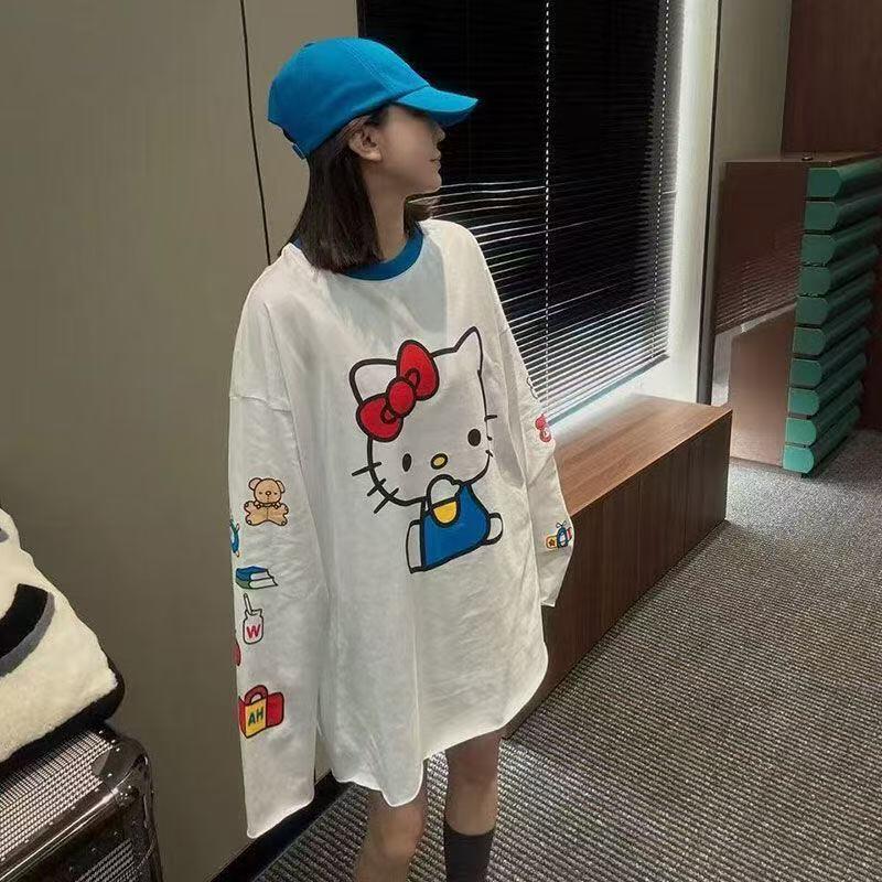 Long-Sleeved Hello Kitty Summe - Summer Clothing Women recension och pris