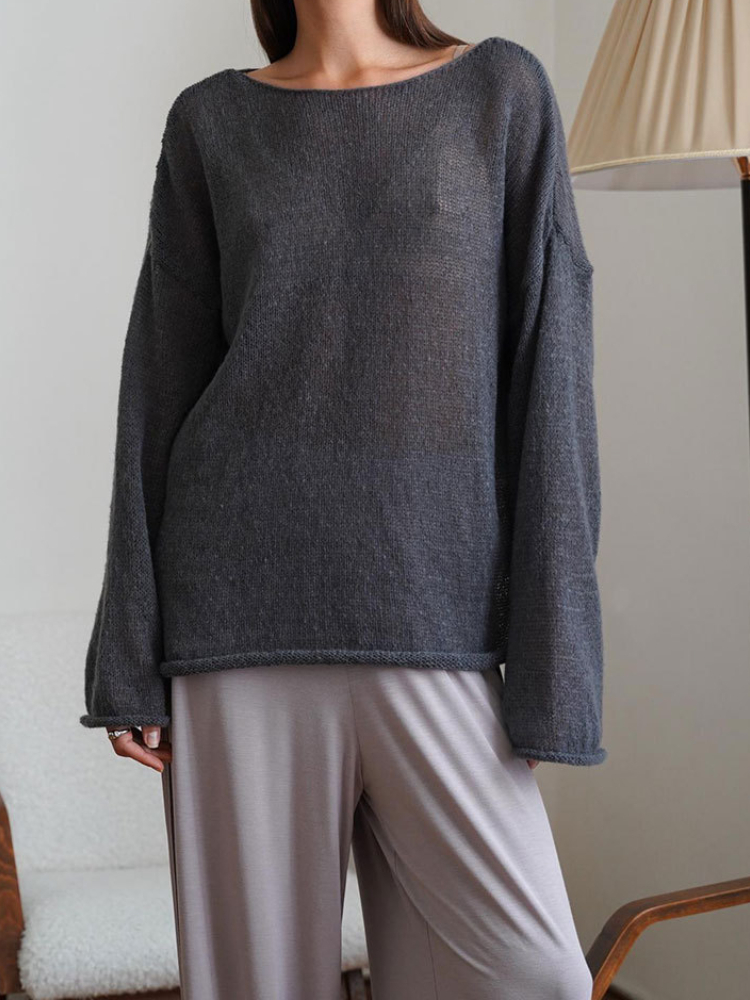 Spring Summer Hollow Knitted O - Summer Clothing Yarn recension och pris