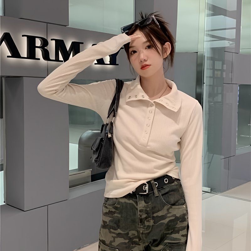Women Fashion Slim Long Sleeve - Summer Clothing Yarn recension och pris