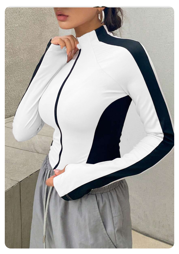 Yoga Clothes Stand Up Collar J - Summer Clothing Women recension och pris