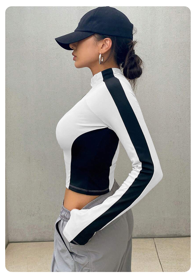 Yoga Clothes Stand Up Collar J - Summer Clothing Women recension och pris