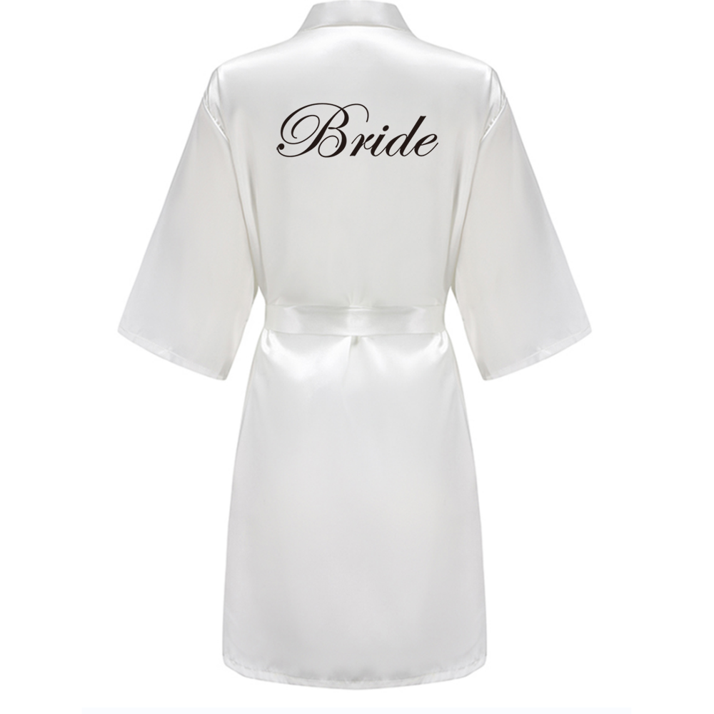 Bride Bridesmaid Wedding Robe  - Summer Nights Clothing recension och pris