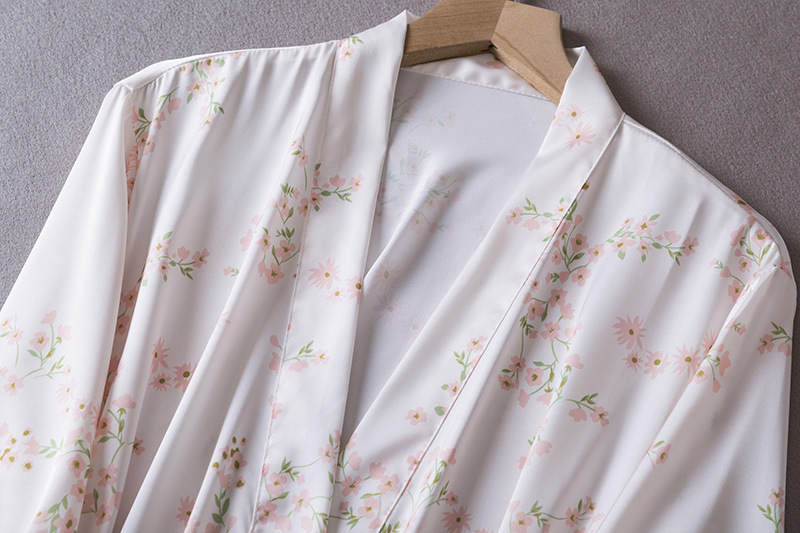 Print Robe Set Womens Lace 2PC - Summer House Clothing recension och pris
