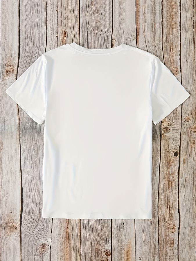 Cartoon Donut Print T-shirt, S - Summer Clothing Italy recension och pris