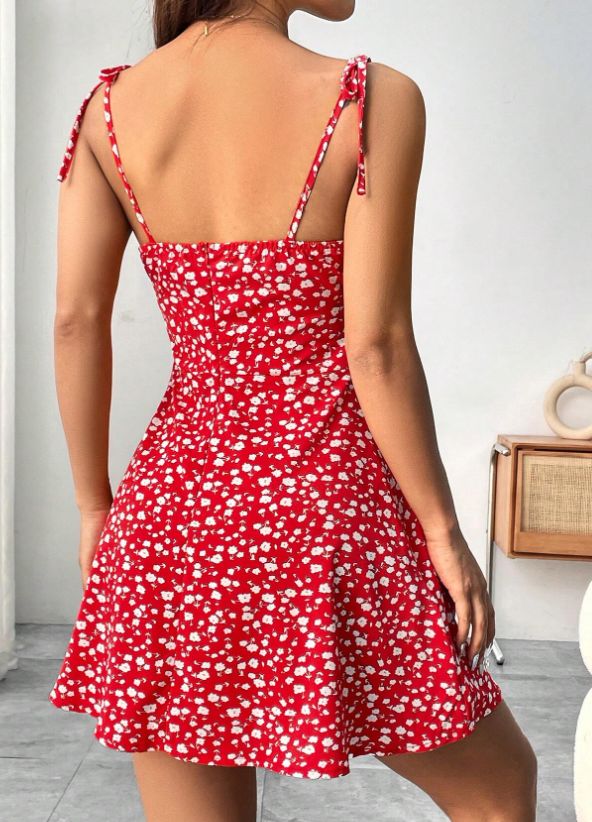 New Women Summer Floral Spaghe - Summer Clothing For A Beach recension och pris