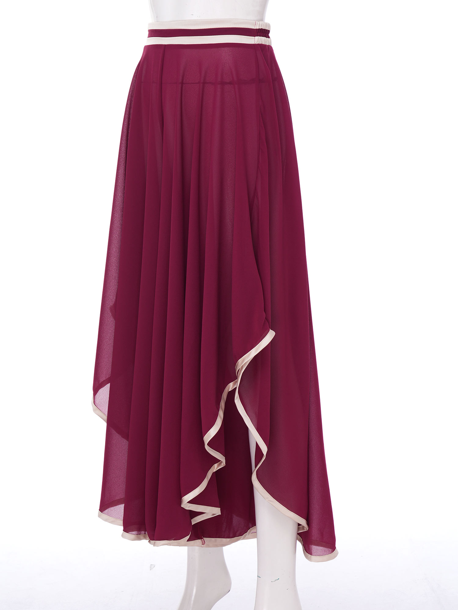 Women Flowy Chiffon Lyrical Da - Palazzo Pant Wide recension och pris
