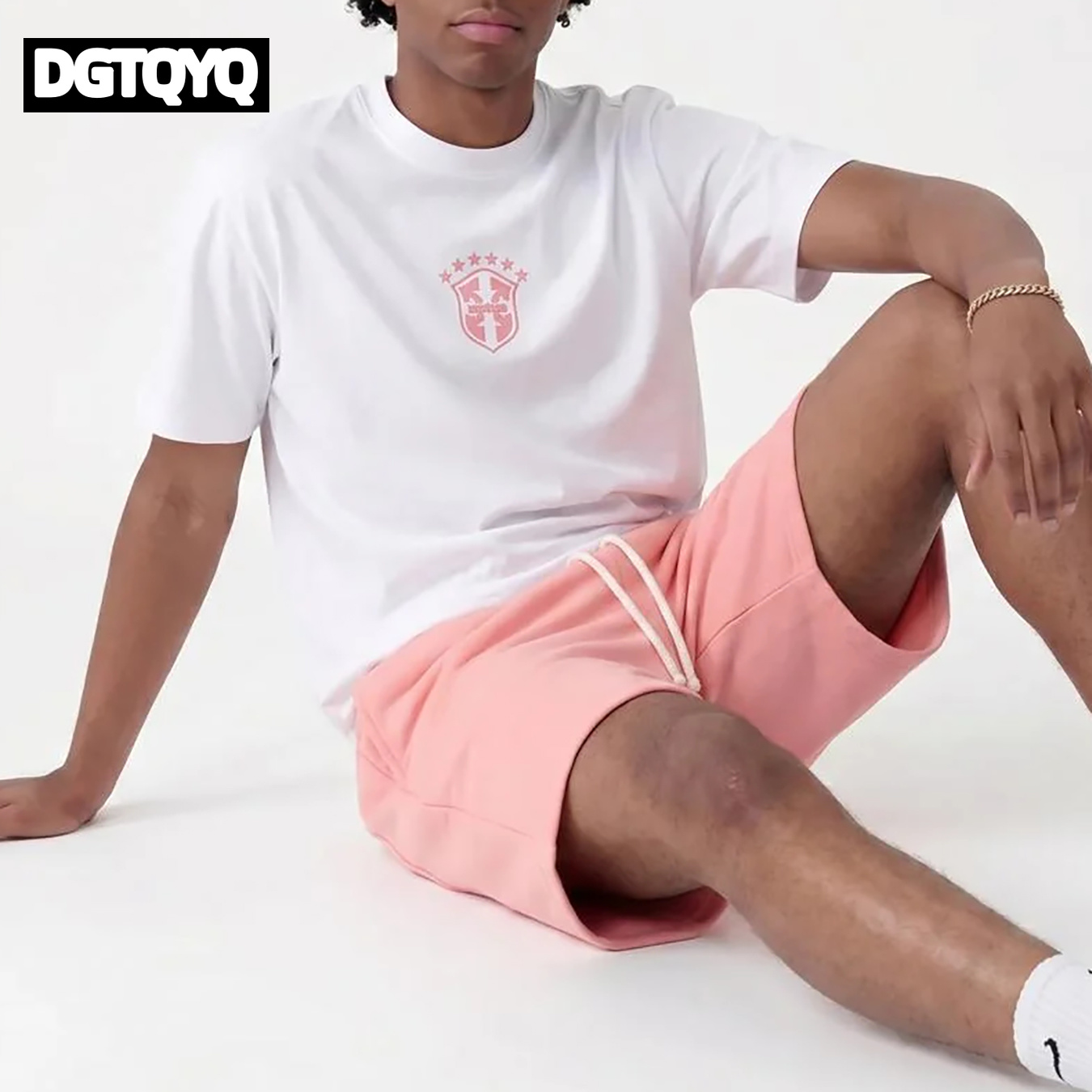 Man's Summer New Pink Embroide - Summer Clothing Women recension och pris