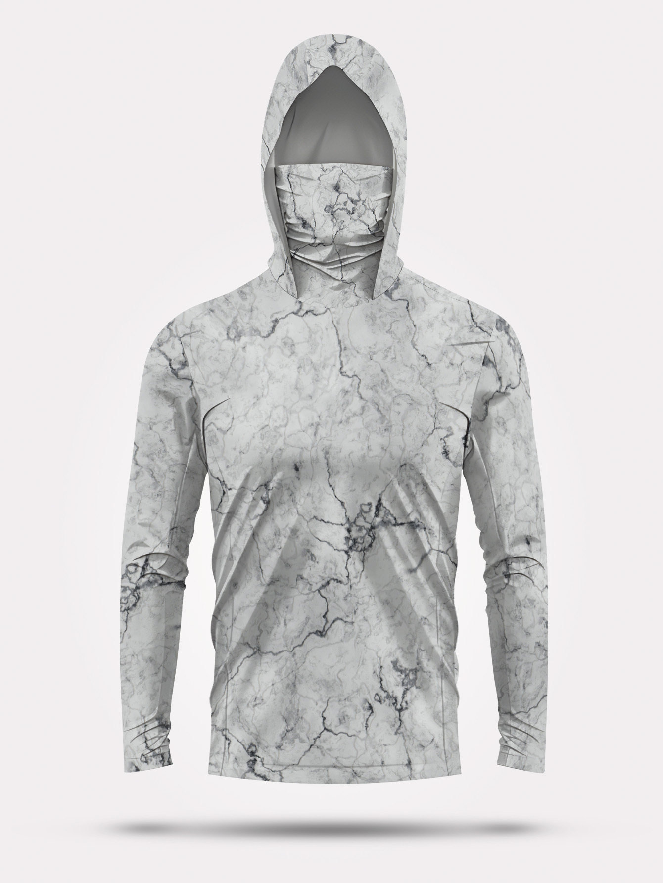 Men Hood Fishing Shirt long sl - Summer Clothing Mens recension och pris