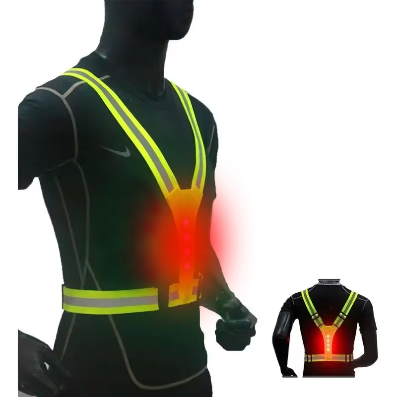 LED Running Vest Reflective Gl - Summer Nights Clothing recension och pris