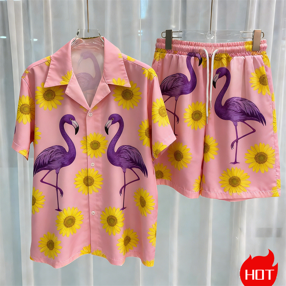 Summer Men's Shirt Sets Plants - Summer Clothing Sets Men recension och pris