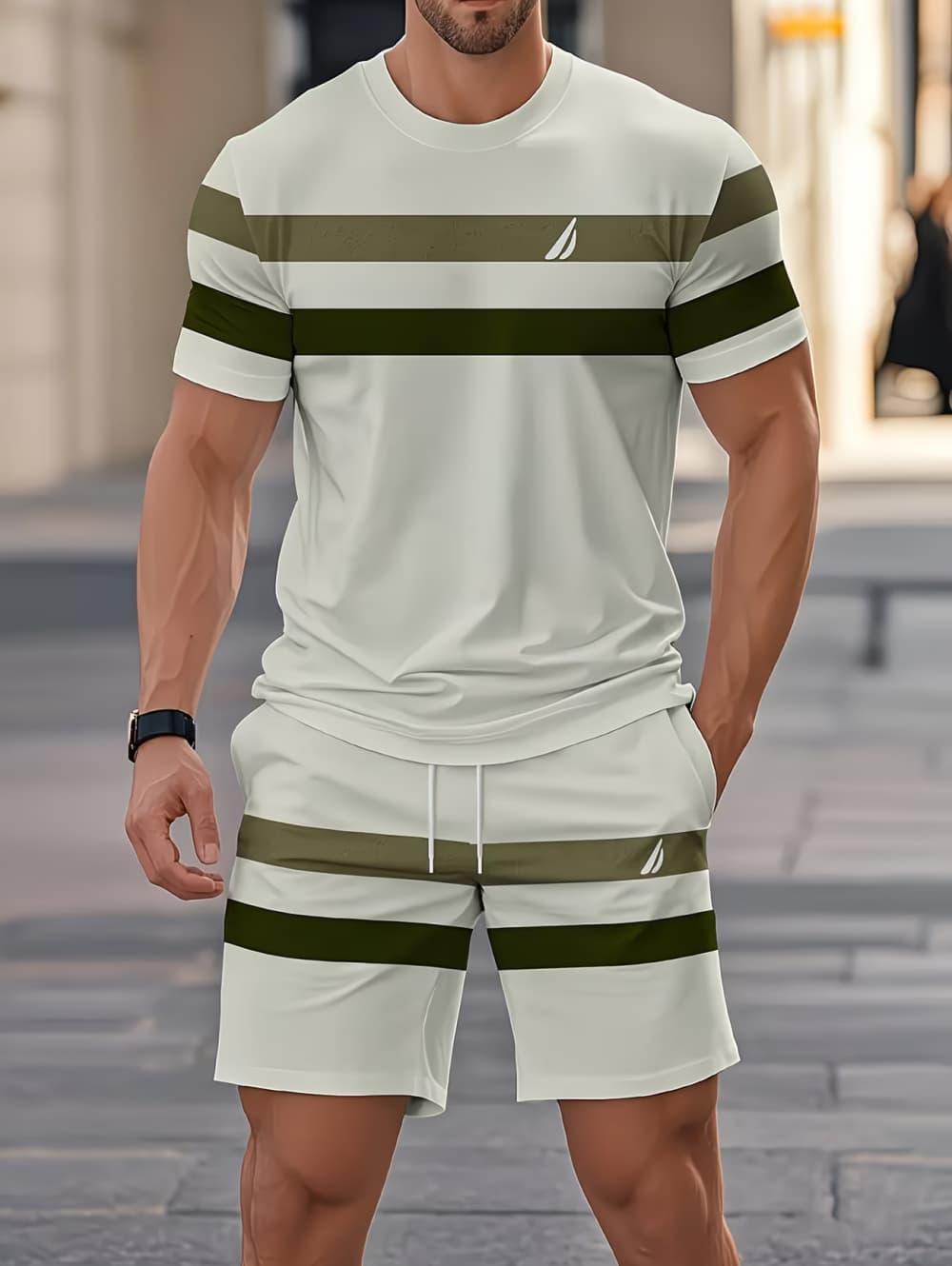 Men's Summer Sets Funny 3D Str - Summer Clothing Men Fashion recension och pris