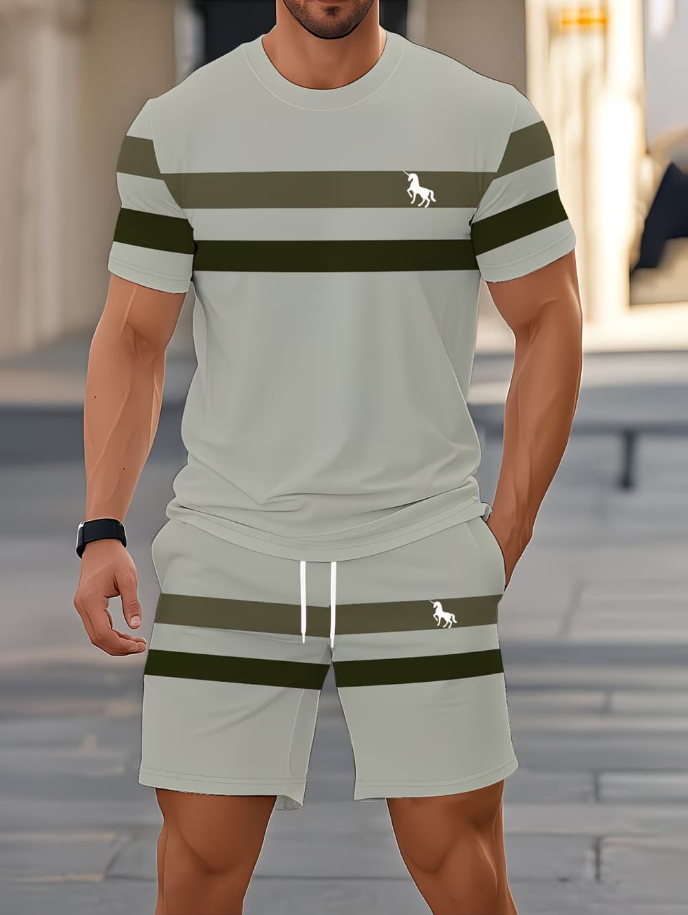 Men's Summer Sets Funny 3D Str - Summer Clothing Men Fashion recension och pris