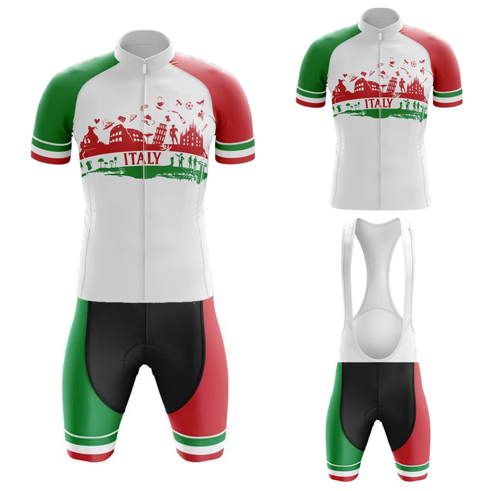 Italy Cycling Jersey Set for M - Summer Clothing Italy recension och pris