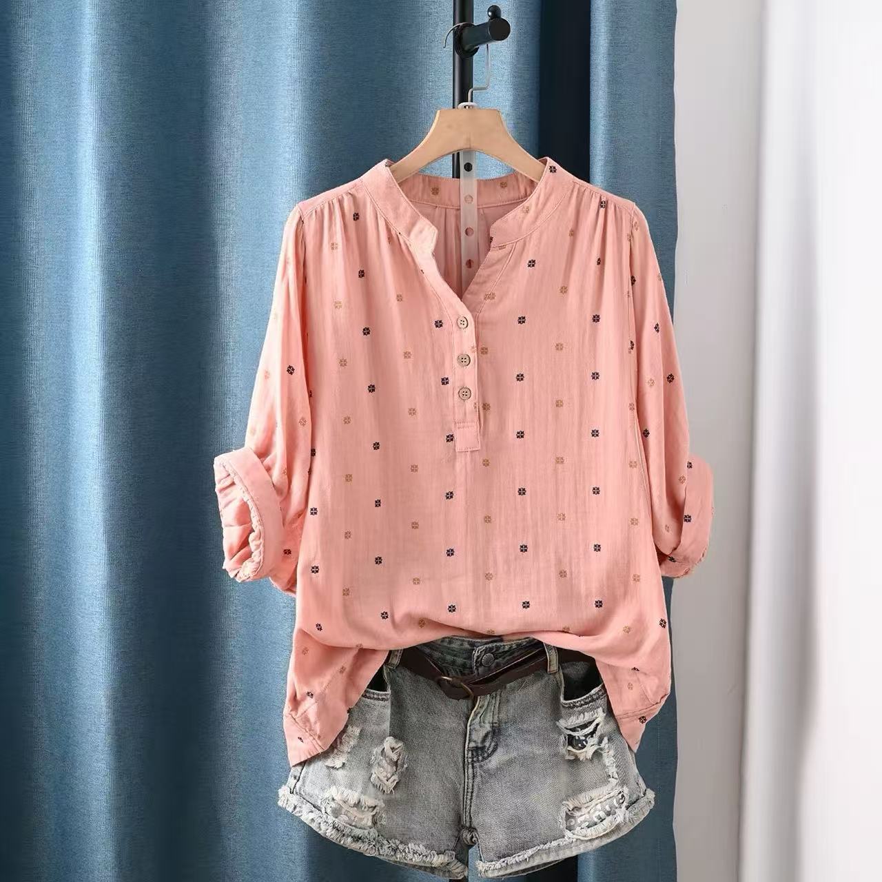 2026 Women's blouse women Japa - Summer Clothing Yarn recension och pris