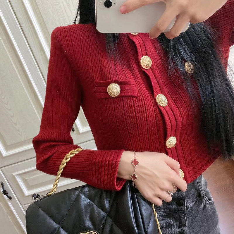 Korean Button Knitting Short C - Summer Clothing Yarn recension och pris