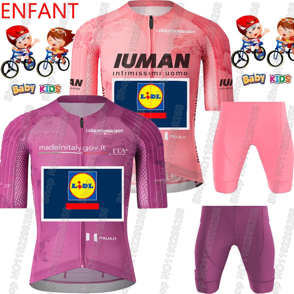 2025 Kids Lidl Team Tour De It - Summer Clothing Italy recension och pris