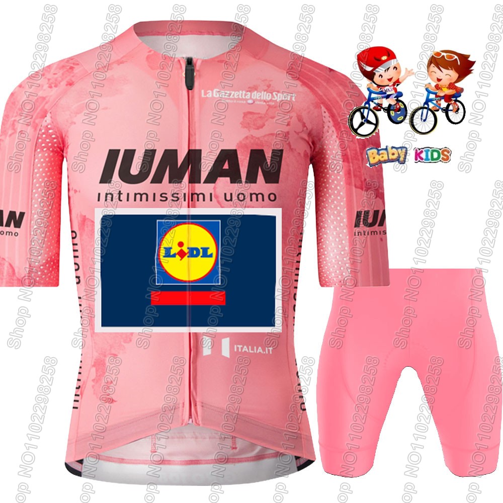 2025 Kids Lidl Team Tour De It - Summer Clothing Italy recension och pris