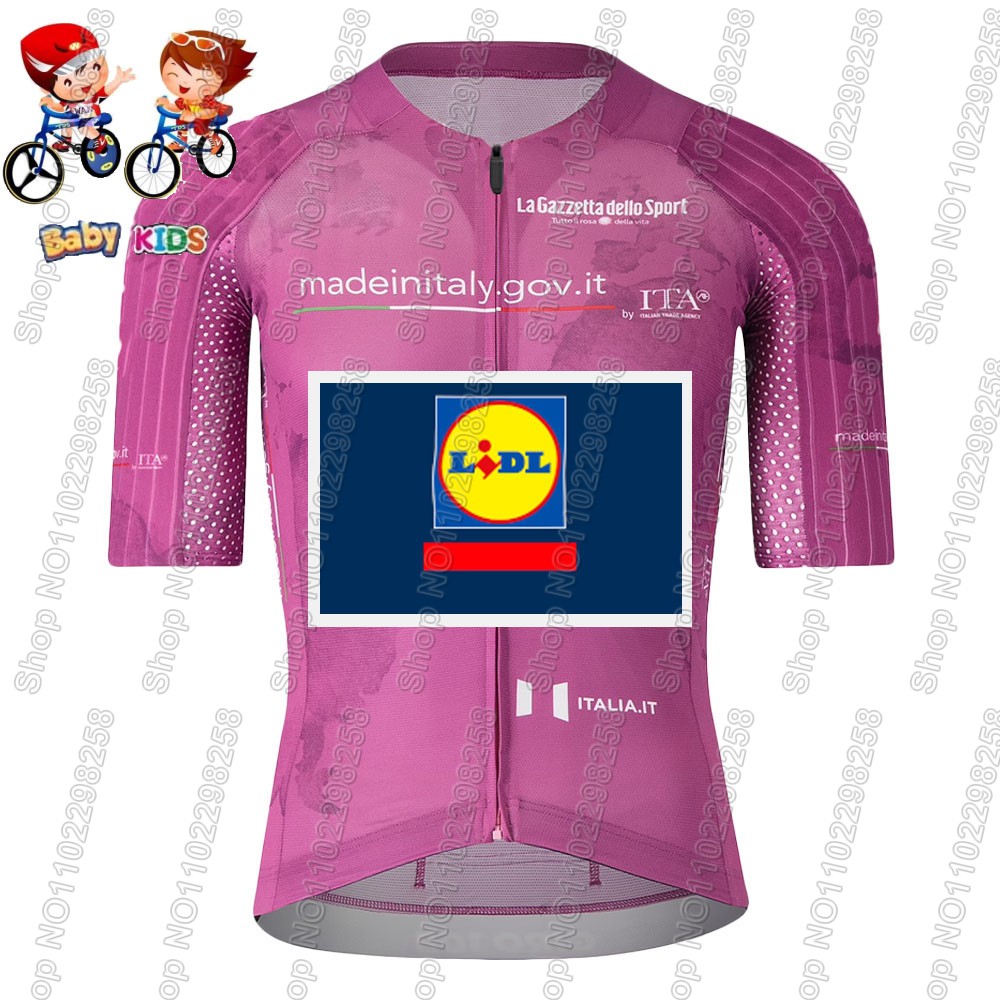 2025 Kids Lidl Team Tour De It - Summer Clothing Italy recension och pris