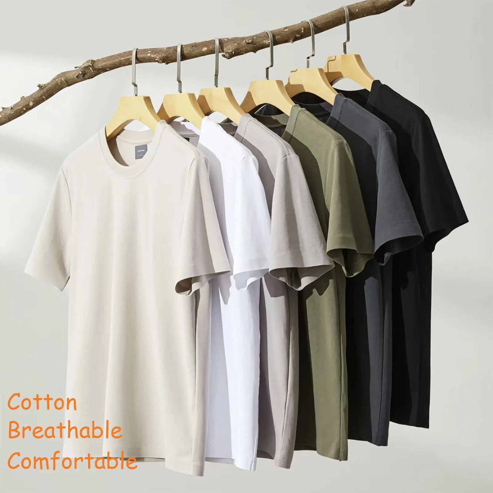 Ocean Inspired Garment Dyed T  - Summer Vibes Clothing Men recension och pris