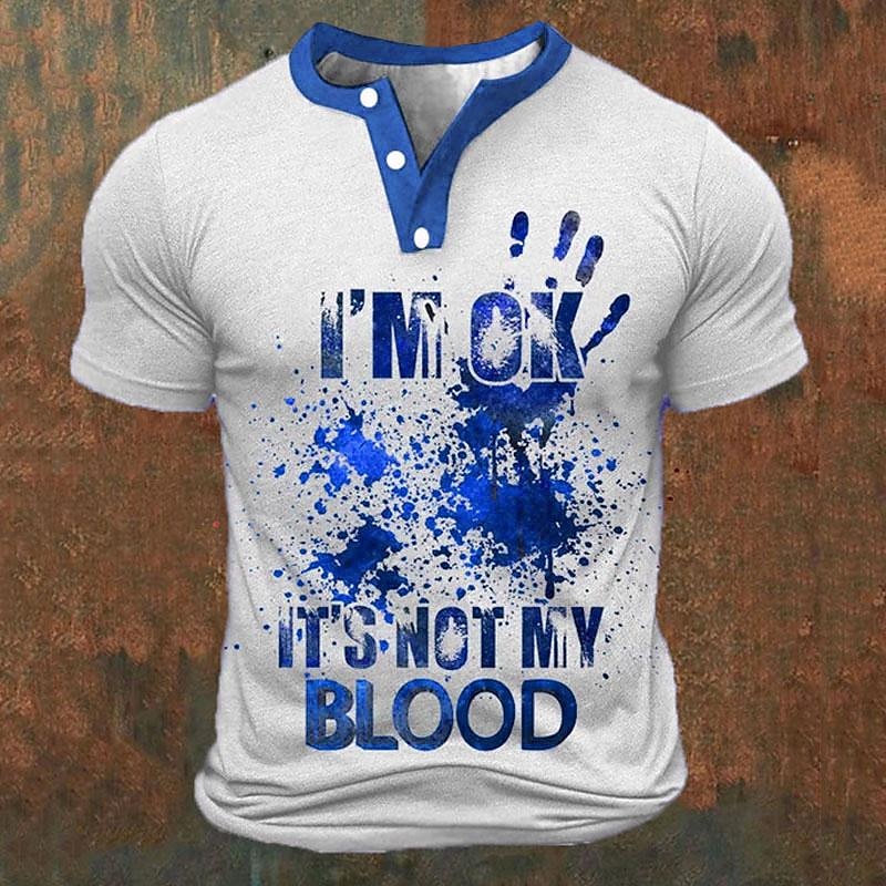 Funny 3D Letter Print Men's He - Summer Clothing Men Fashion recension och pris