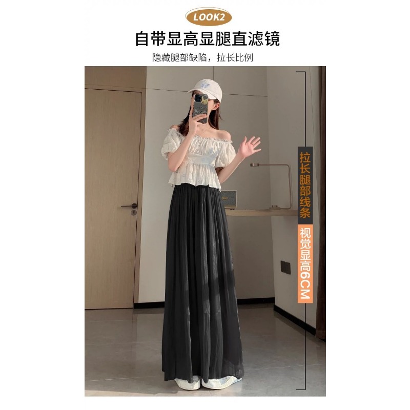 Women's Glitter Sheer Wide Leg - Palazzo Pant Wide recension och pris