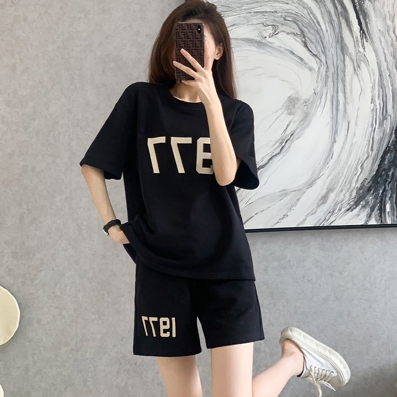 2-Piece Letter Print Casual Tr - Summer Quotes recension och pris