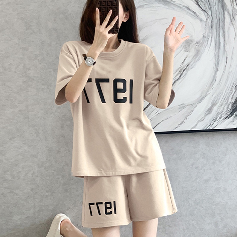 2-Piece Letter Print Casual Tr - Summer Quotes recension och pris