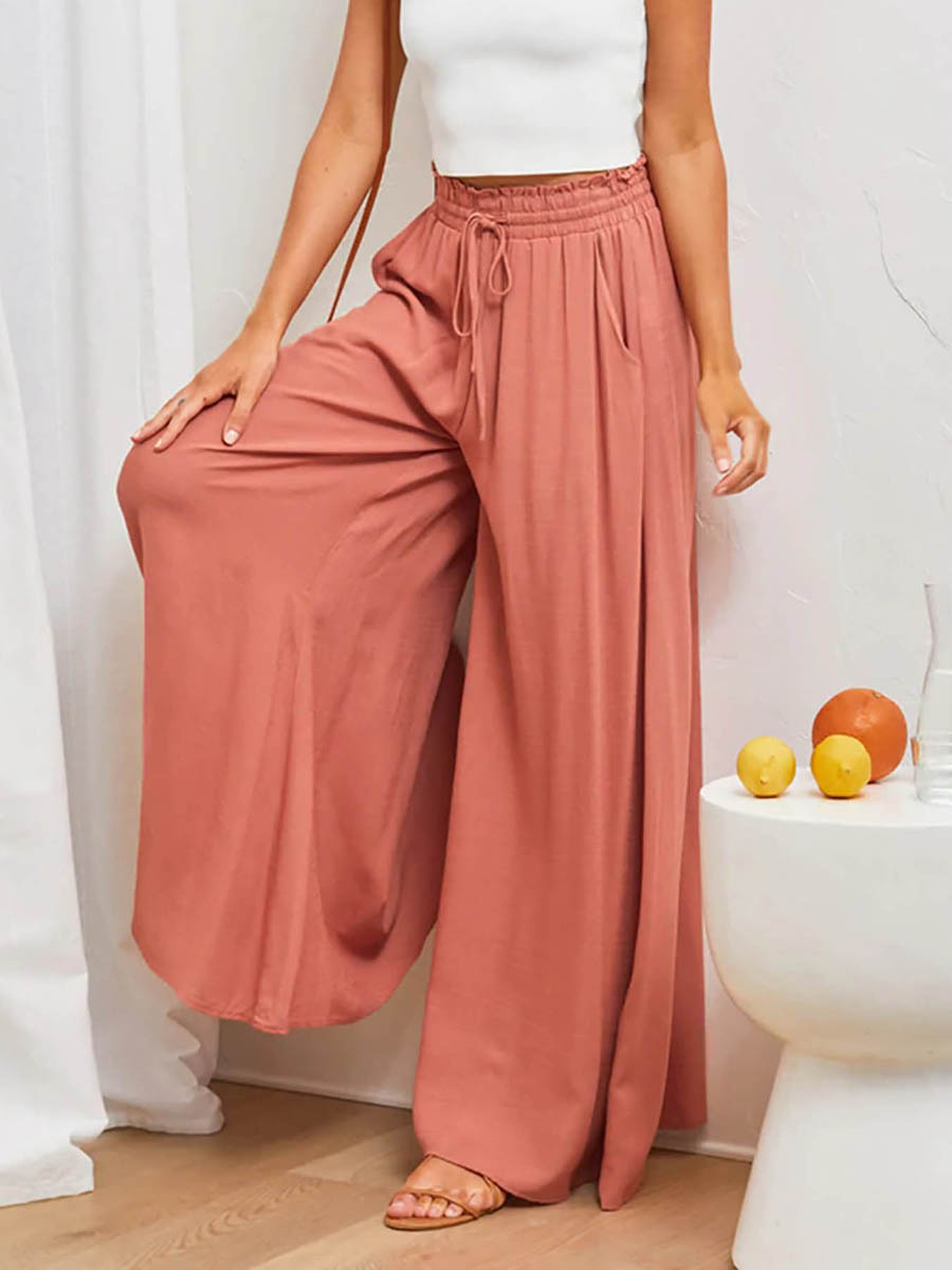 Women High Waist Wide Leg Pant - Palazzo Pant Wide recension och pris