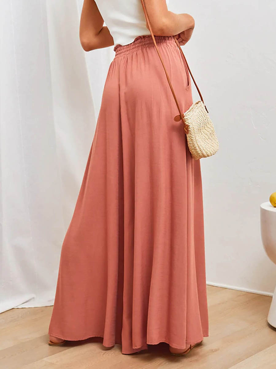 Women High Waist Wide Leg Pant - Palazzo Pant Wide recension och pris